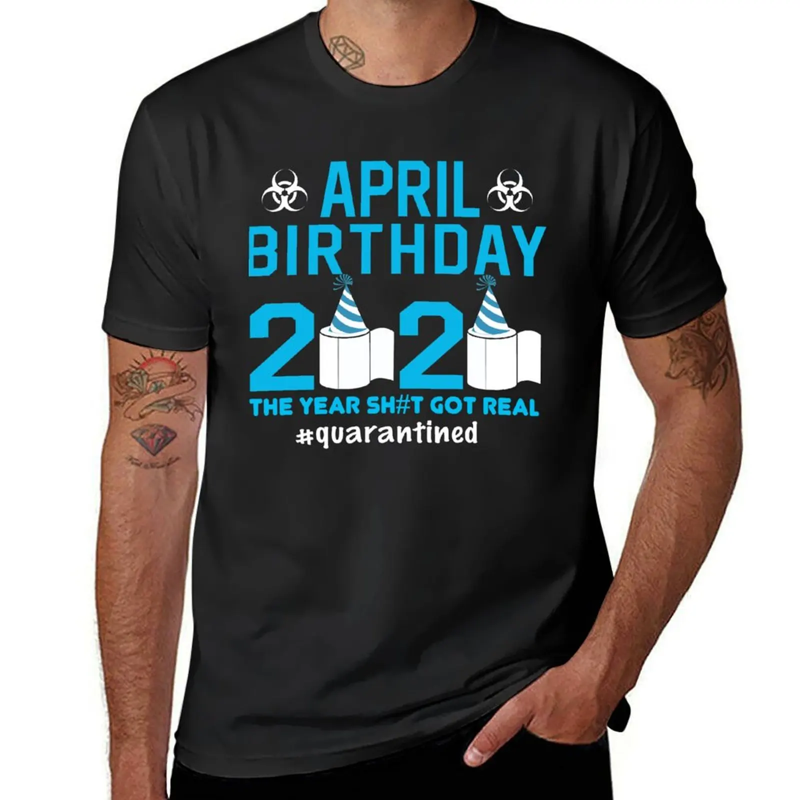 april birthday gift T-Shirt sports fans customs funnys aesthetic clothes heavyweight t shirts for men