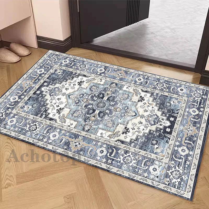 

Persian Carpet Diatom Door Mat Bath Drying Mat Super Absorbent Non-slip Carpet Bathroom Kitchen Drainage Rugs Modern 40x80cm