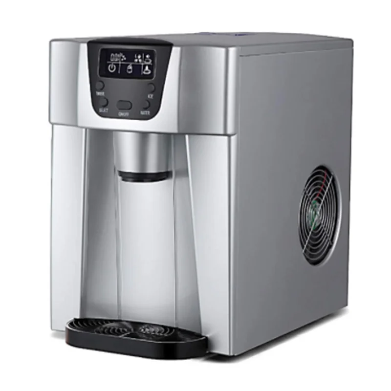 HZB-20E  Portable Automatic Ice Maker Household Bullet Round Ice Make Machine for Family Small Bar Coffee Shop 220V 12kgs/24H 4