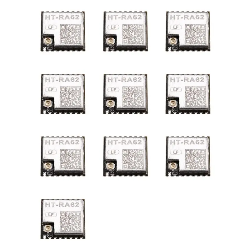 【RECOMENDAR】10X HT-RA62 Lora 시리즈 모듈 SX1262 보조 개발은 Lorawan 프로토콜 433-510Mhz를 지원합니다.