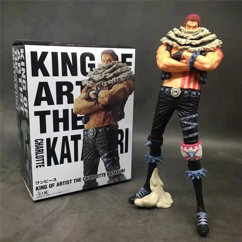 Desenho Animado One Piece Figura Anime, Action Figure, Boneca Modelo De  Coleção, Ornamentos De Bordo, Brinquedos De Presente, Charlotte Katakuri