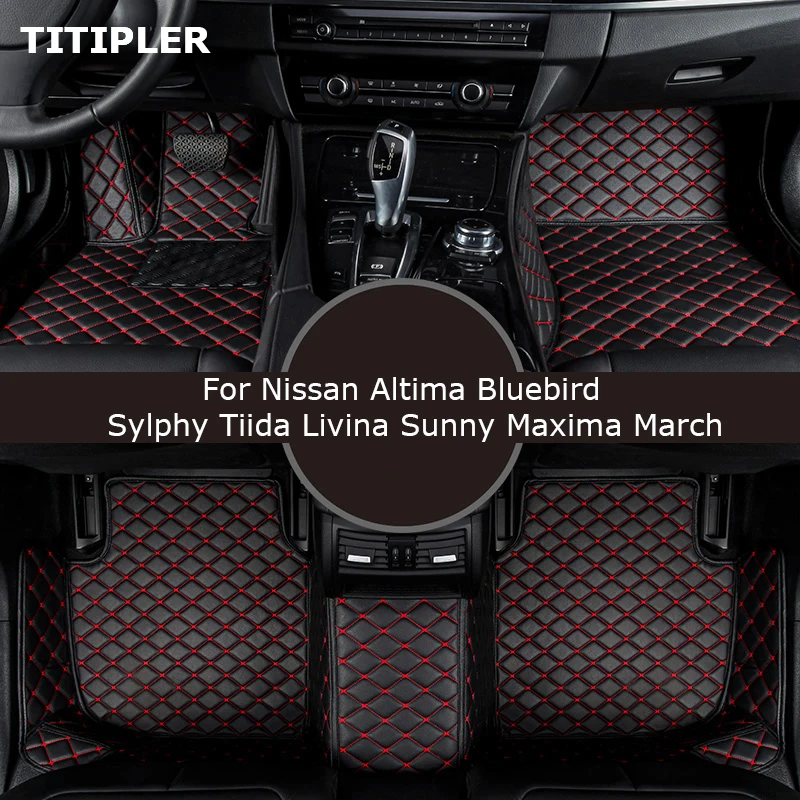 TITIPLERCustomCarFloorMatsForNissanAltimaBluebirdSylphyTiida