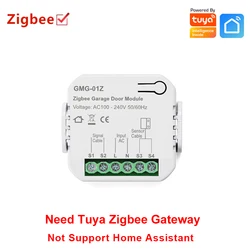 Smart WiFi Garage Door Controller with Voice Assistance (Zigbee Version)