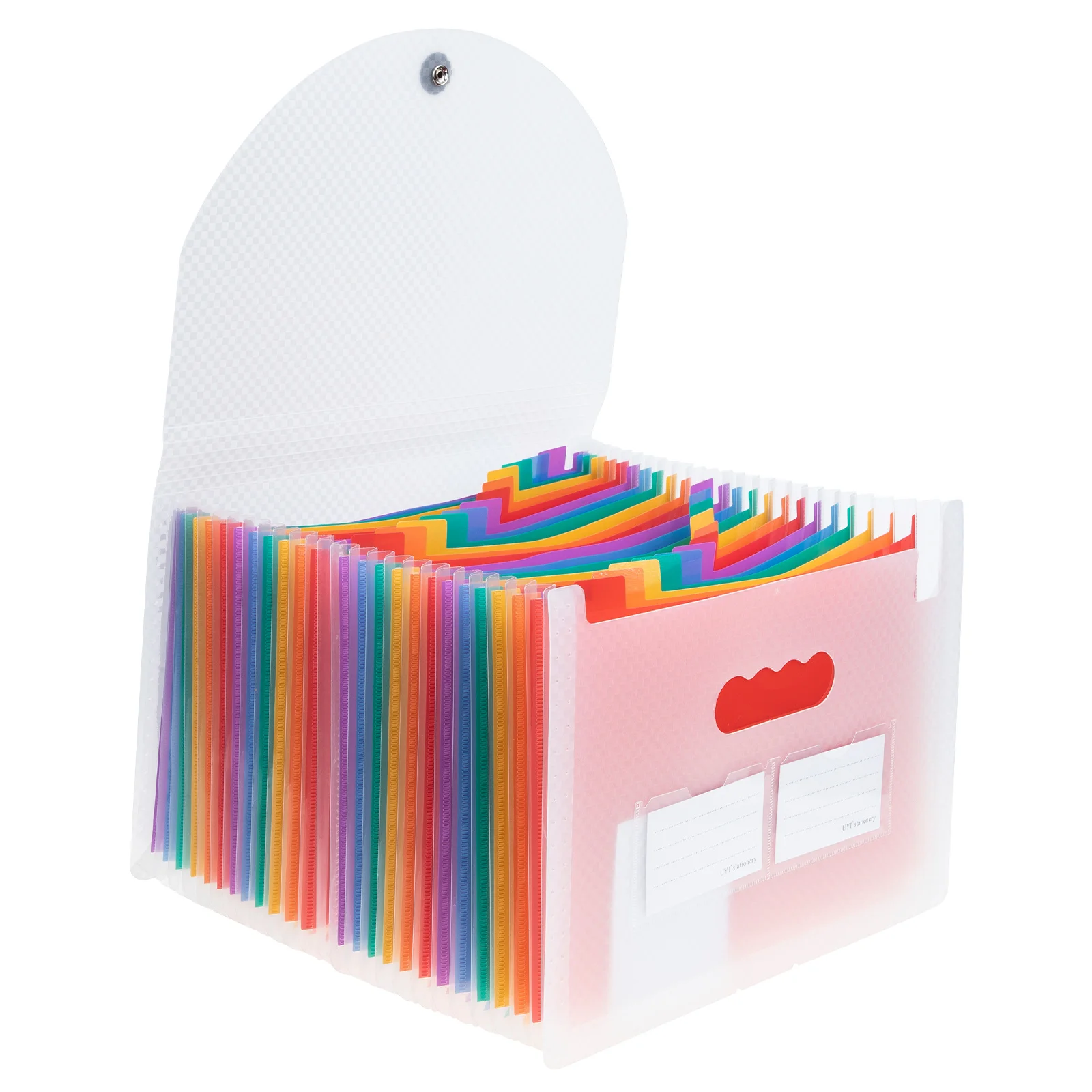 

Classroom Paper Organizer A4 Size File Holder Receipt Plastic Expanding Expanded Document Folder Folder for Office