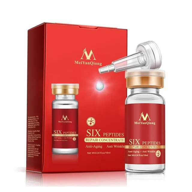 3 db/Tétel Hat Peptid Javítson Az Arc Szérum Ráncellenes Bőrápolás Elleni Fehérítés - Image 6