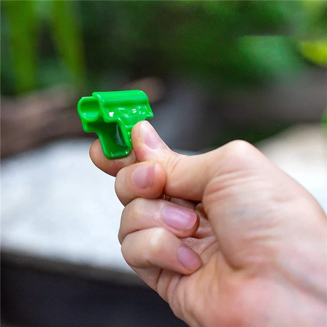 24 db 8-19 Mm-Es Csőbilincs Filmklip-Bilincsek Film Sor Borító Árnyékolás Háló Karika Klip Keret Támogató Kerti Üvegház Alagút Klipek - Image 4