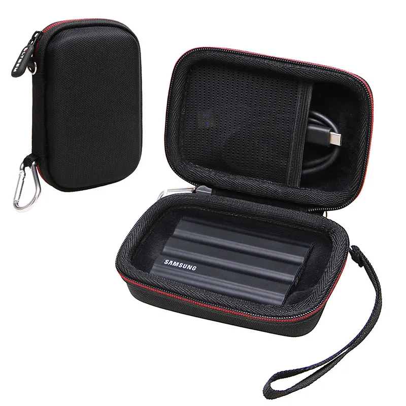 Custodia Rigida Ltgem Eva Per Samsung T7 Shield/T7/T7 Touch Ssd Portatile Custodia Protettiva Rigida Esterna A Stato Solido