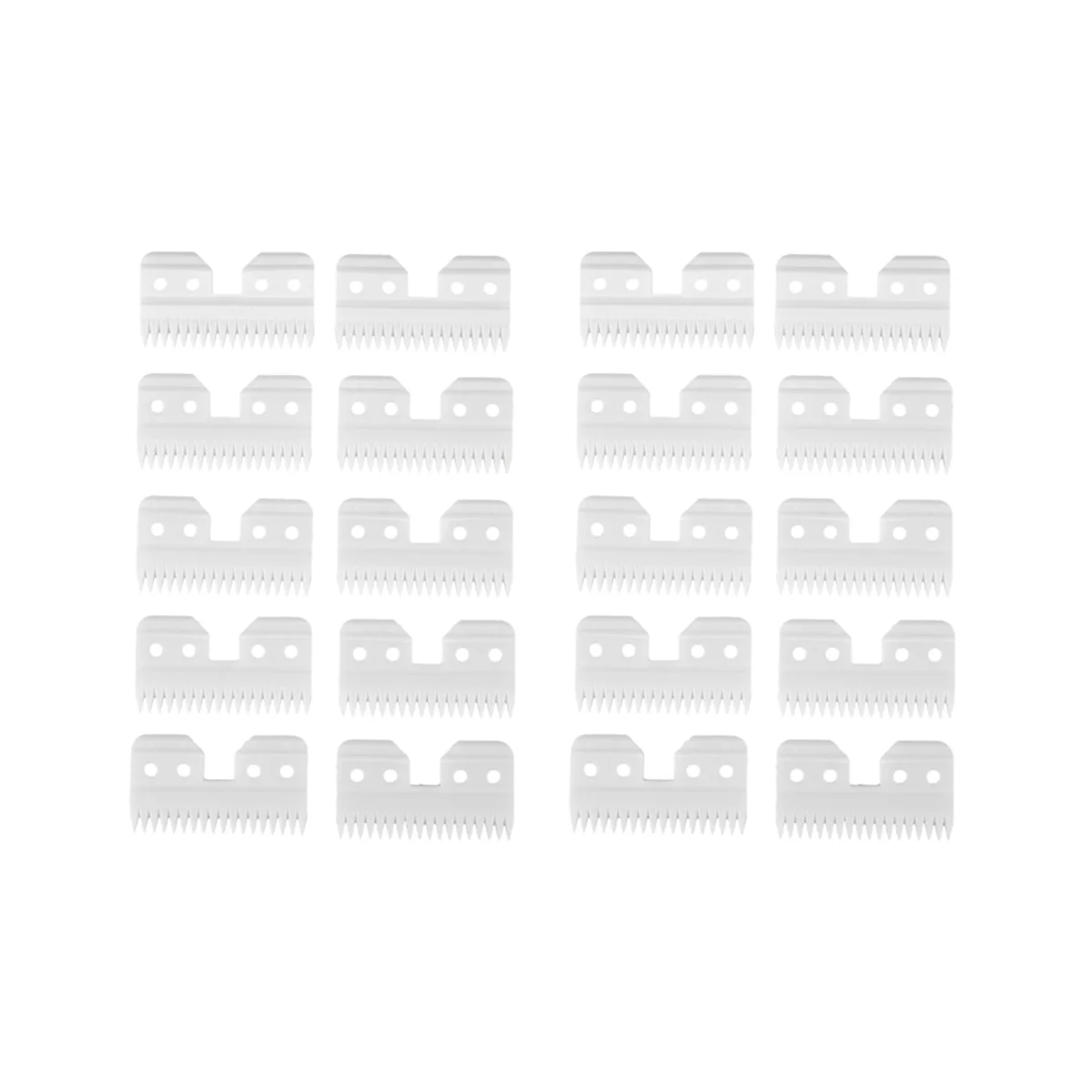 

20Pcs Replacement Ceramic 18 Teeth Pet Ceramic Clipper Cutting Blade for Oster A5 Series