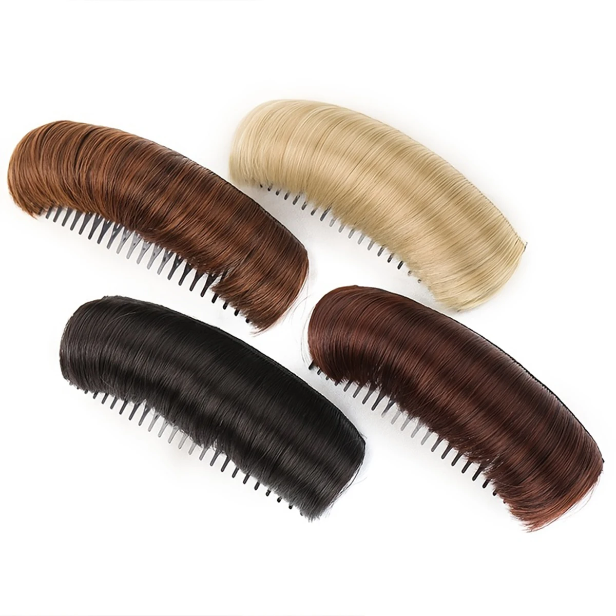 Fluffy Hair Cushion Volume Boost for Synthetic Wigs Comfortable Skull Elevation Stylish Hair Accessories Durable and Enhances