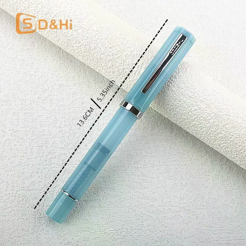 58D 캘리그래피 만년필 6가지 색상으로 제공됩니다. F EF 펜촉; 학교, 사무실에 이상적 PK MAJOHN HONGDIAN