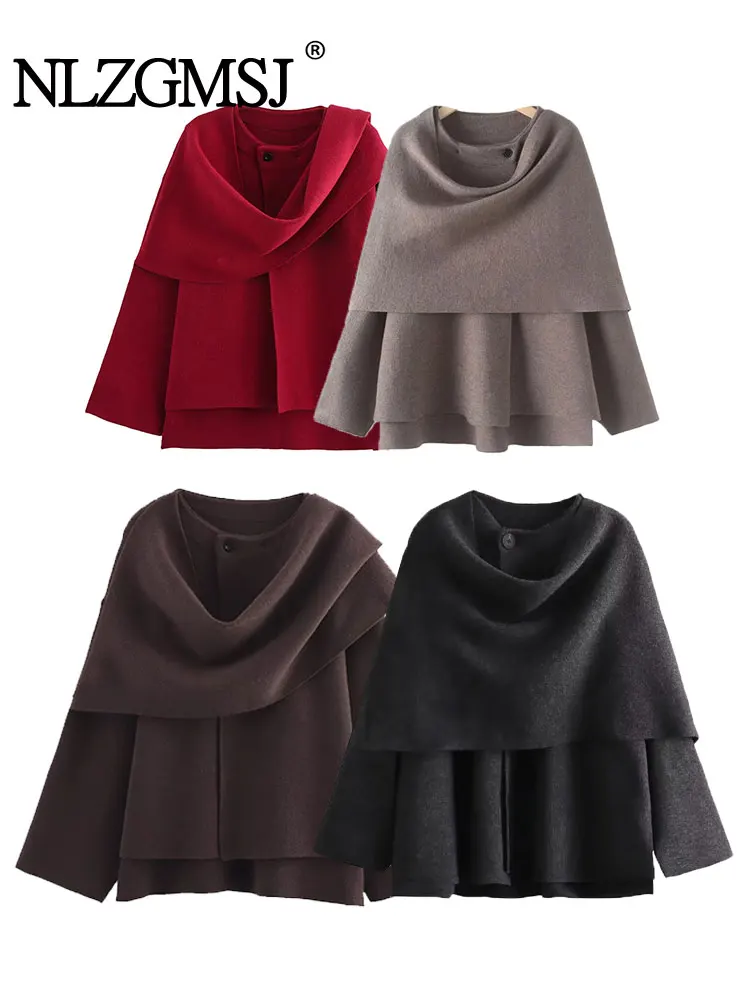 ジャケット・アウター Super140s SHAWL COLLAR CAPE COAT GRAY L Super140s SHAWL COLLAR CAPE COAT GRAY L