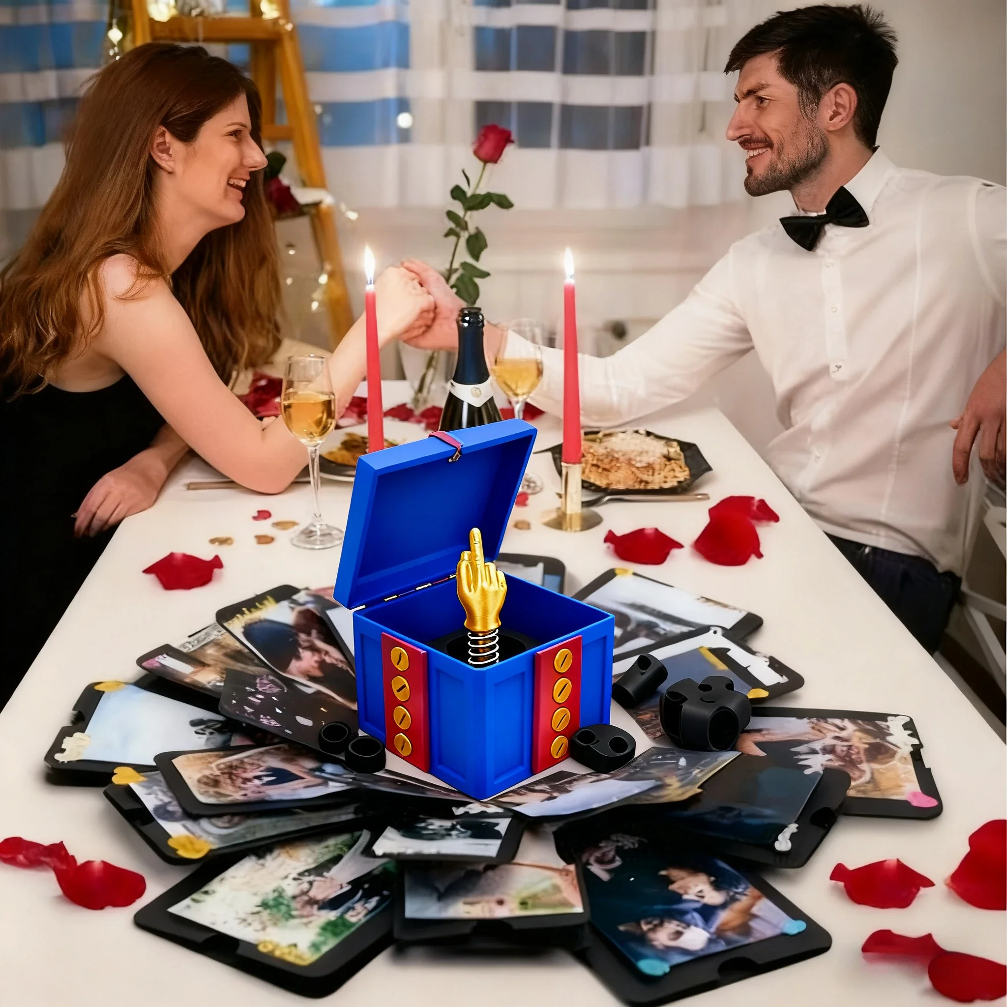 Caja Sorpresa Dedo Medio: Regalo Original, Broma Divertida Halloween y Decoración - Image 4