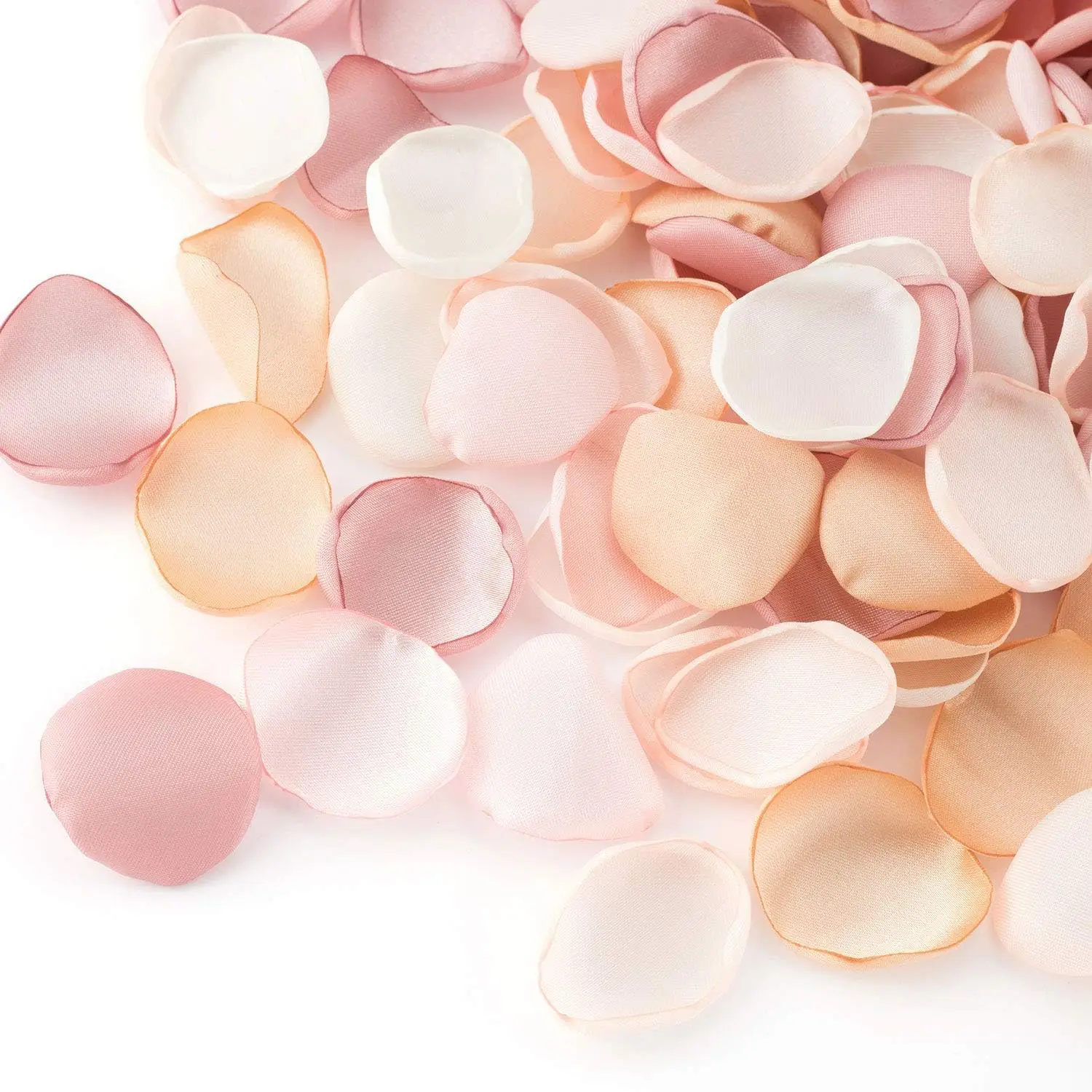 100pcs/bag Mixed Color Silk Satin Rose Petals For Wedding Party Decoration Artifical Flowers Vanlentine's Day Homme artificial rose petals