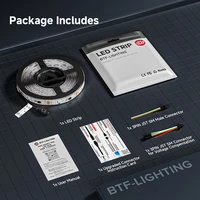 WS2811 RGB Led Strip Light 5050 SMD Addressable 30 48 60 96 144 LEDs External 1 IC Control 3 Leds Bright Normal Led Lights DC12V - Image 4