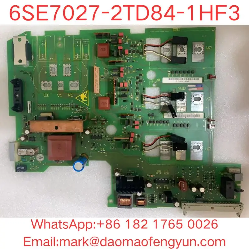 

6SE7027-2TD84-1HF3 Контроллер питания SIMOVERT MASTERDRIVES 6SE7027-2TD84-1HF3 б/у, протестирован в хорошем состоянии Боу Ф. Единицы питания 72A 510-620 V DC
