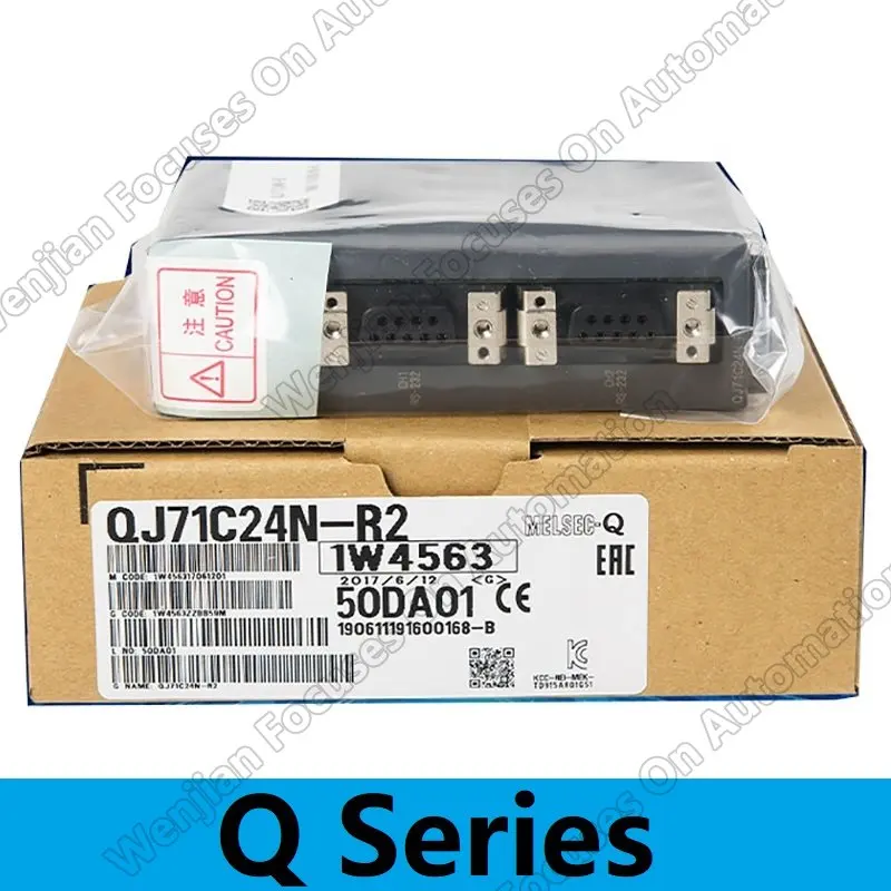 

QJ71C24N-R2 Communication Module Qj71c24n-r2 Serial RS-232C 2 Channels