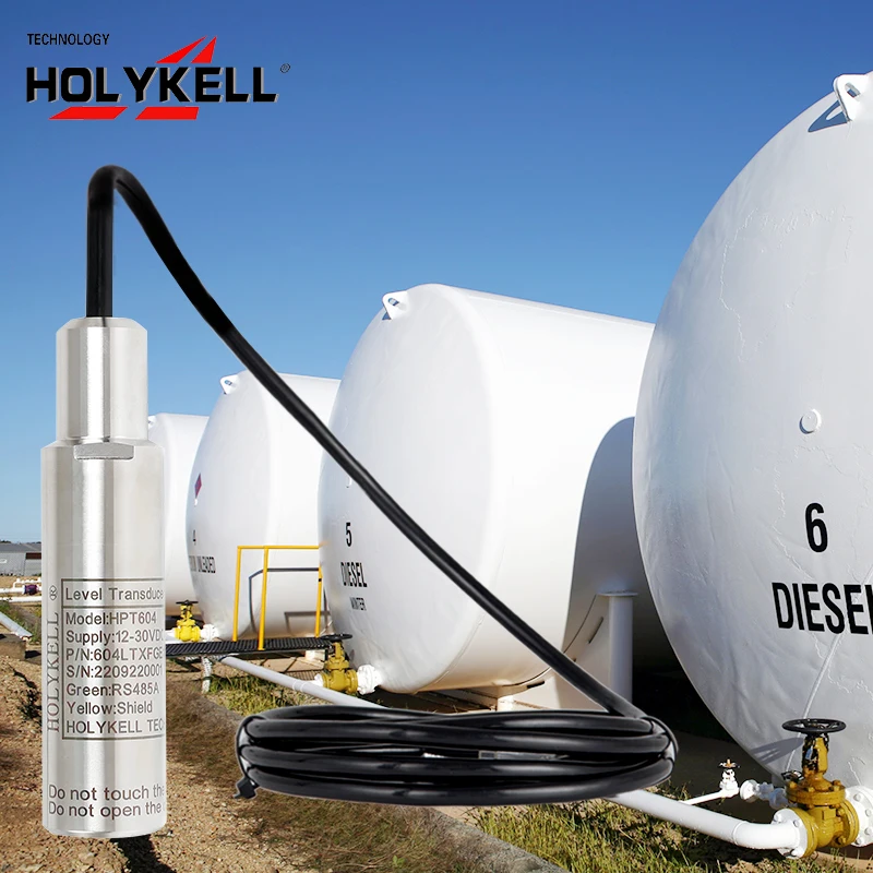 

Holykell Factory HPT604 Oil diesel fuel tank level sensor meter gauge