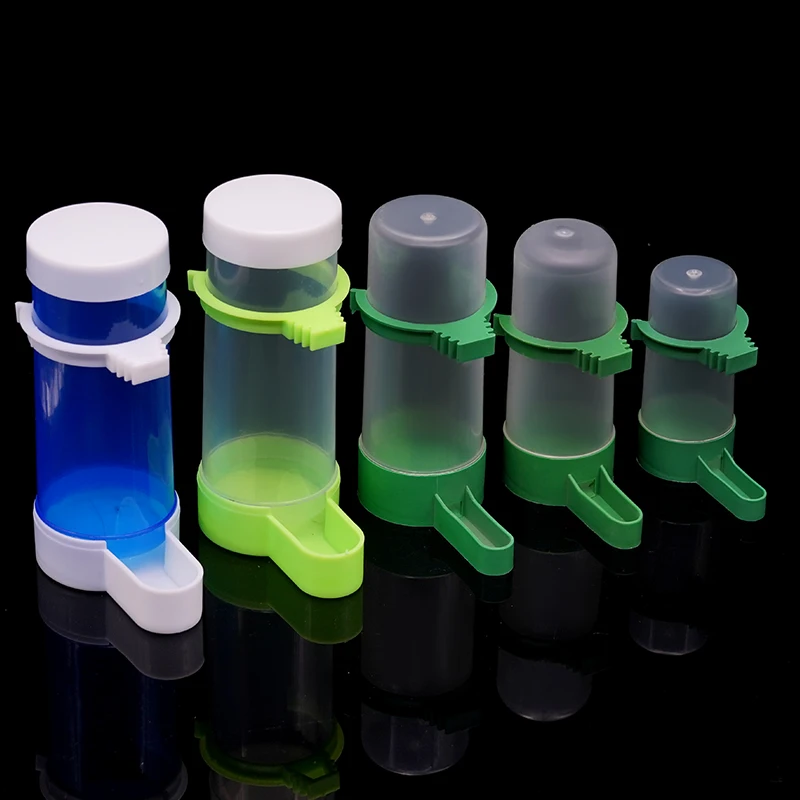 Title 2, 1Pcs Pet Bird Parrot Automatic Drinker Cups Fee...