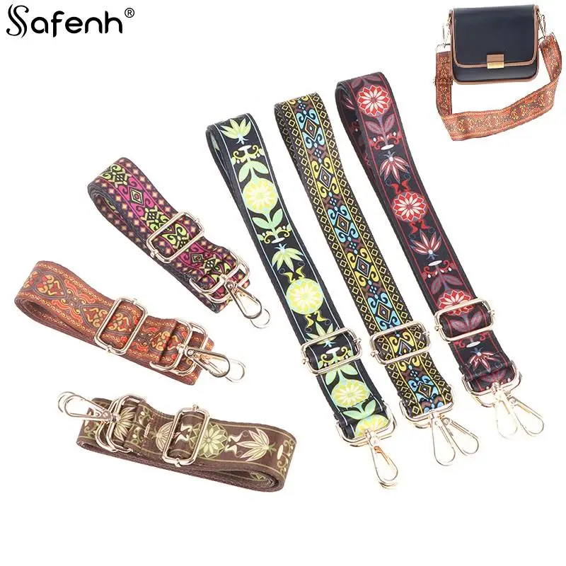 

130cm Bag Strap Handbag Nylon Shoulder Bag Straps Belt Wide Adjustable Handbag Straps For Crossbody Bag Belt For Bag Accessories
