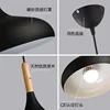 Hot Simple Creative Leisure Office Chandelier Fast Food Shop Cafe Bar Counter Restaurant Barber Shop Internet Cafe Chandelier 3