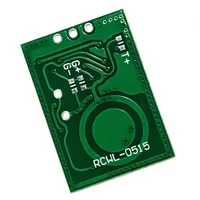 Le module de détection micro-ondes longue distance RCWL-0515 12-15m 2.7g convient à la lampe de garage/lampe UV 4