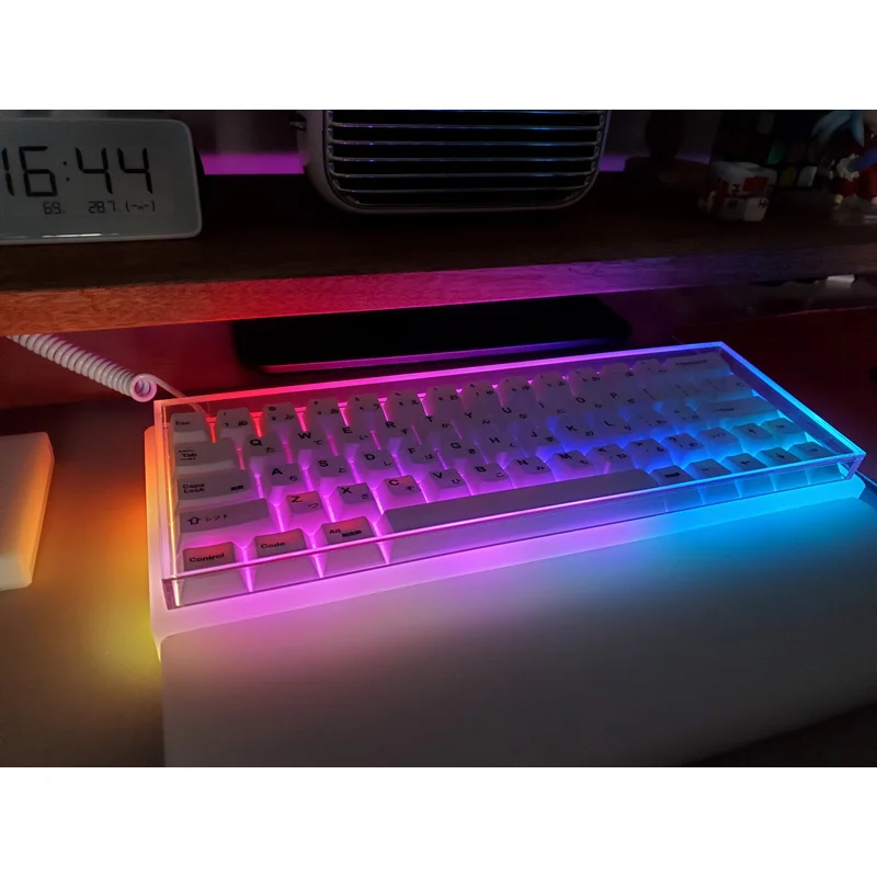 Mechanical Keyboard Acrylic Dust Cover Protecting Shield Compatiable With Layout 60 68 84 87 104 108 96 64 NJ68 Dust Cover