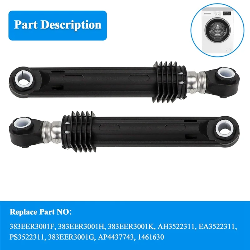 Washing Machine Shock Absorber 3 PCS 383EER3001G 4901ER2003A Washer Shock Absorber Replace Part for LG Washing Machine