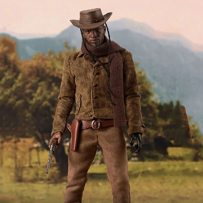 

PRESENT TOYS PT-sp03 1/6 Male Soldier Western Cowboy Hunter Jamie Foxx Model 12 Inch Full Set Action Figure Dolls For Fans Gifts