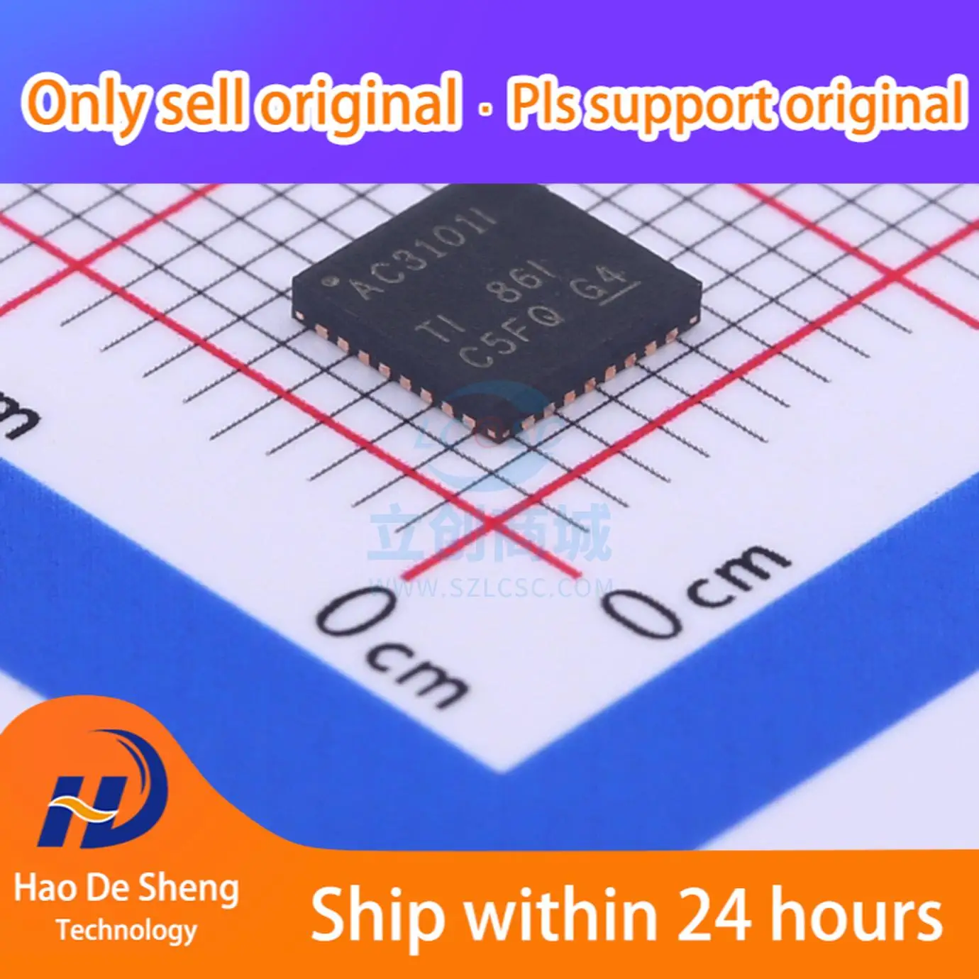 

10 шт./лот TLV320AIC3101IRHBR QFN32 новая Оригинальная фотография