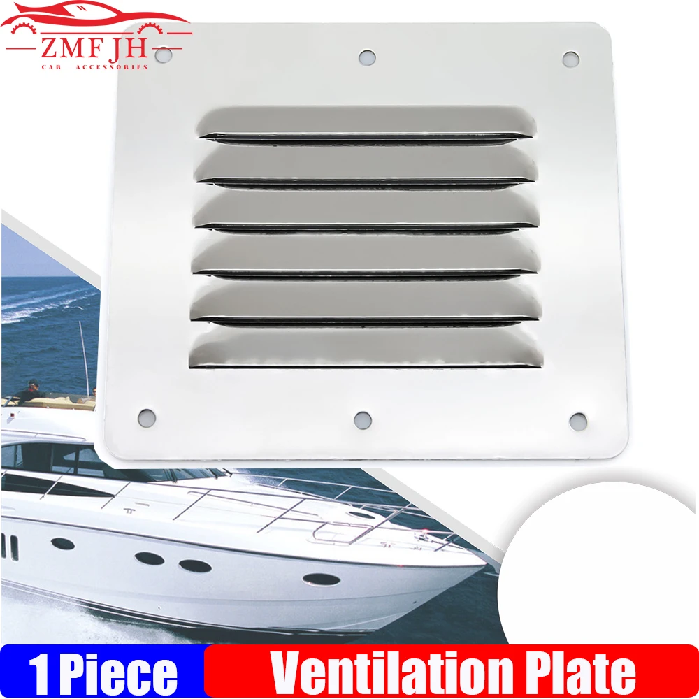 127X115mmLouveredVentStainlessSteelStampedRectangularAirGrill