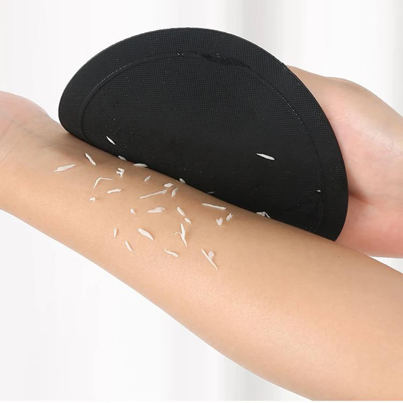 Black Body Exfoliating Bath Scrubbing Shower Brush Dead Skin Remover Bathing Tools Circular Painless Bath Towel body scrub body scrub glove