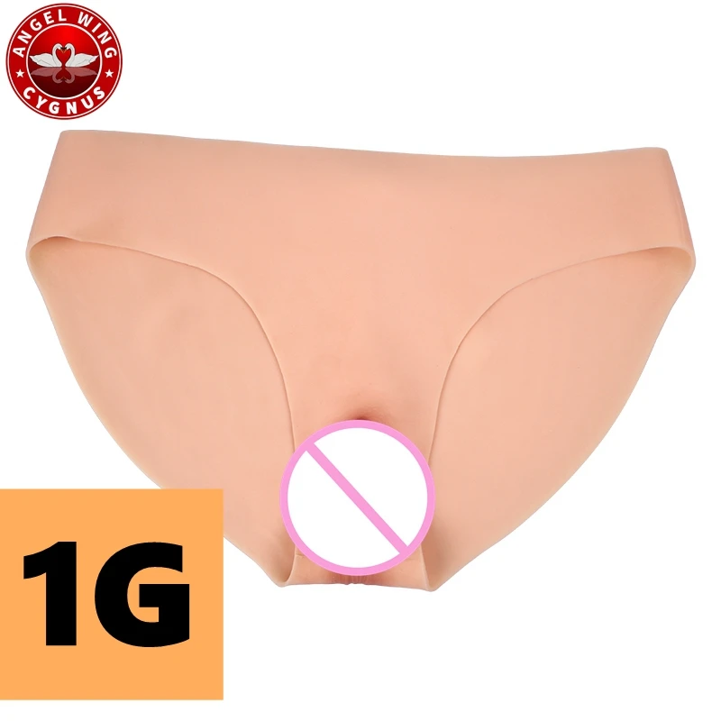 

Silicone Fake Vagina Underwear Panties Men Penetratable Vagina Boxer Briefs for Crossdresser Transgender Shemale Gaff Soft Tits