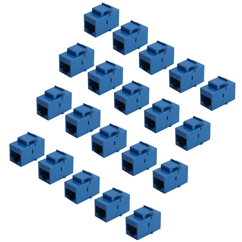 

Женский удлинитель RJ45 Keystone Jack Cat6, удлинитель, соединитель Ethernet сети LAN Cat 6, переходник, удлинитель