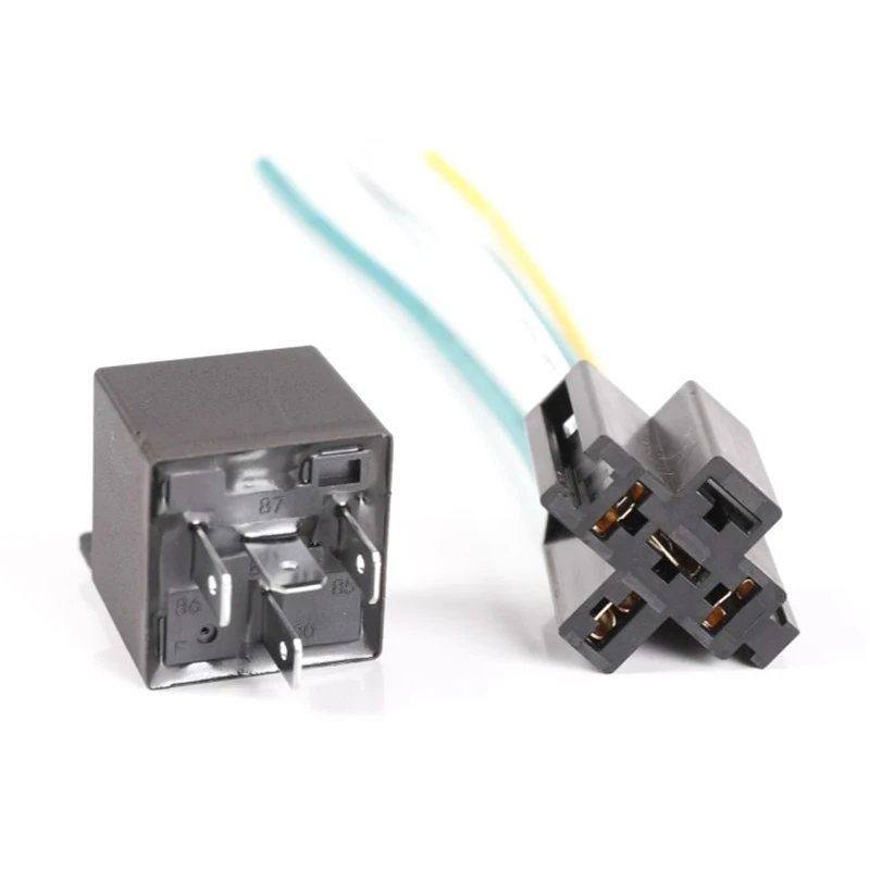 Relè Normalmente Chiuso Antifurto Della Barca Del Motociclo Del Furgone Del Camion Dell'Automobile Di 4 Pin 12V 40A Gps