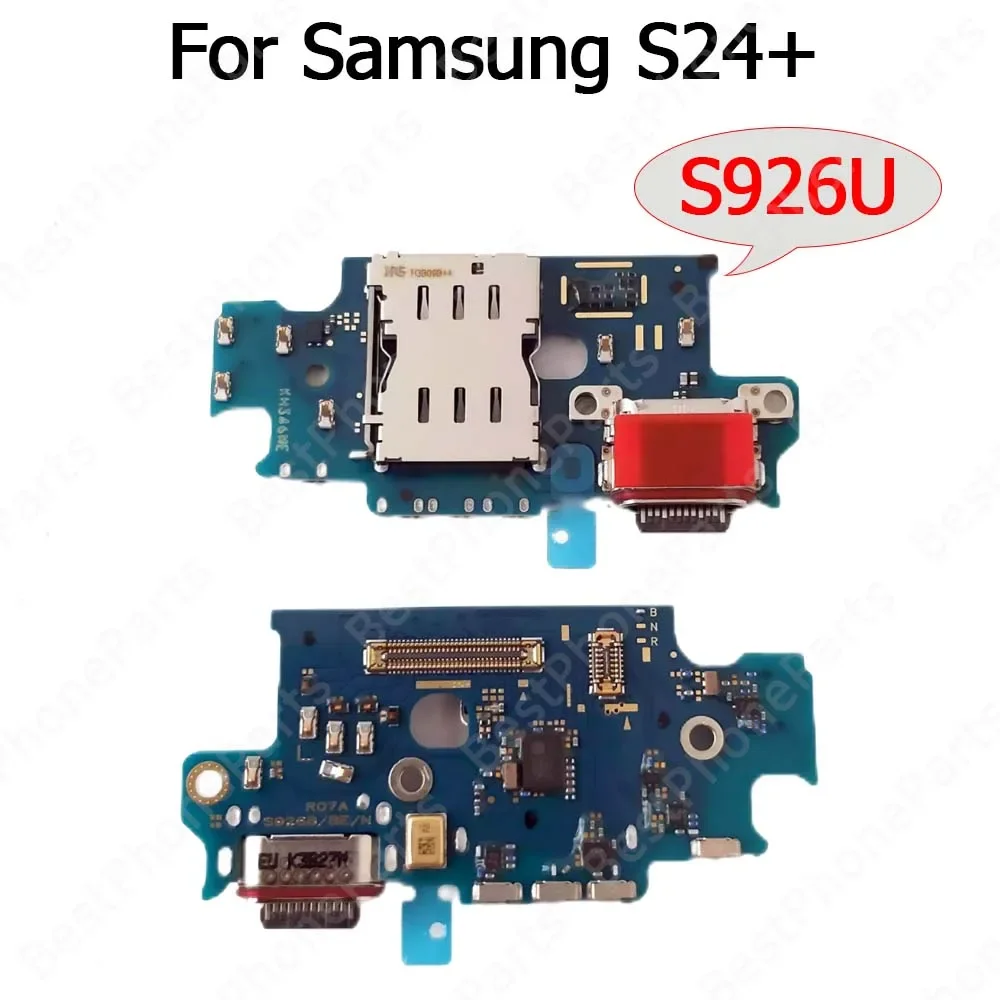 Enhanced Charging Port Board with USB Connector Flex Cable for Samsung Galaxy S24 Series