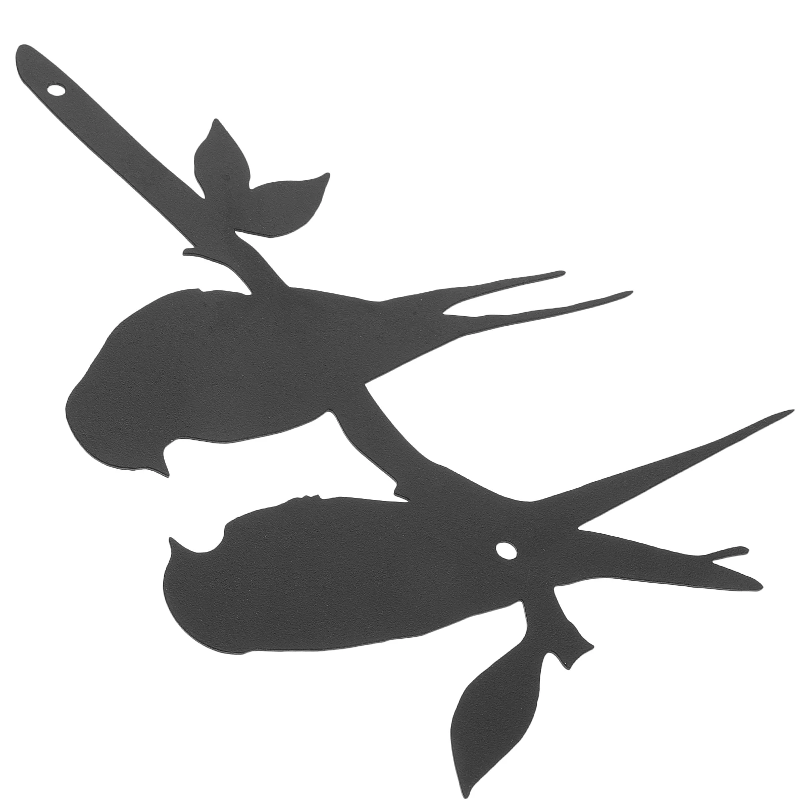 

Hummingbird Tree Plug-in Garden Decoration Gardening Shape Branch Black Ornaments