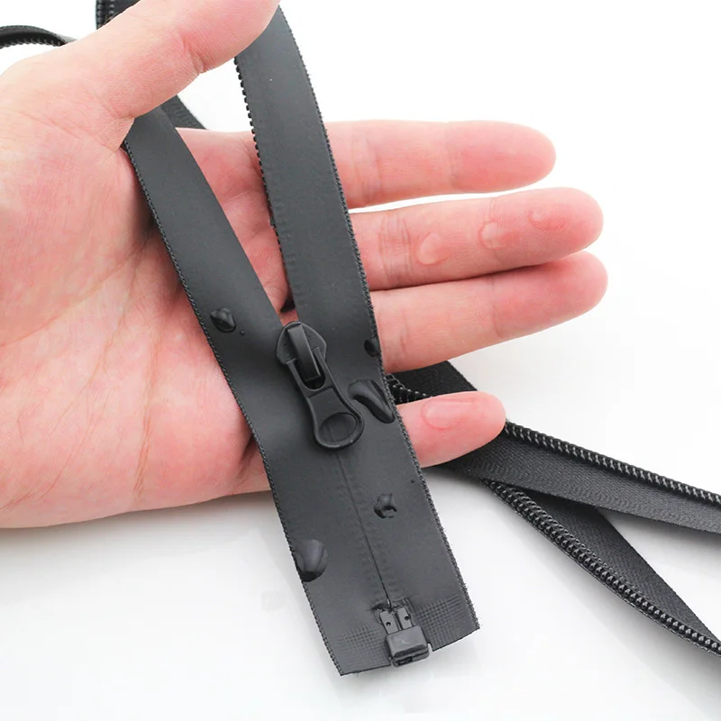 

5# Long Nylon Zippers 50 55 60 65 70 75 80 85 90 95 100 120 150 Cm Coil Zipper Outdoor Waterproof Open-end Garment Jacket Zipper