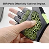 Fingerless Summer Cycling Gloves Man Woman Non Slip Gel Road Bike Half Finger Bicycle Gloves MTB Sports Mountain Bike 4