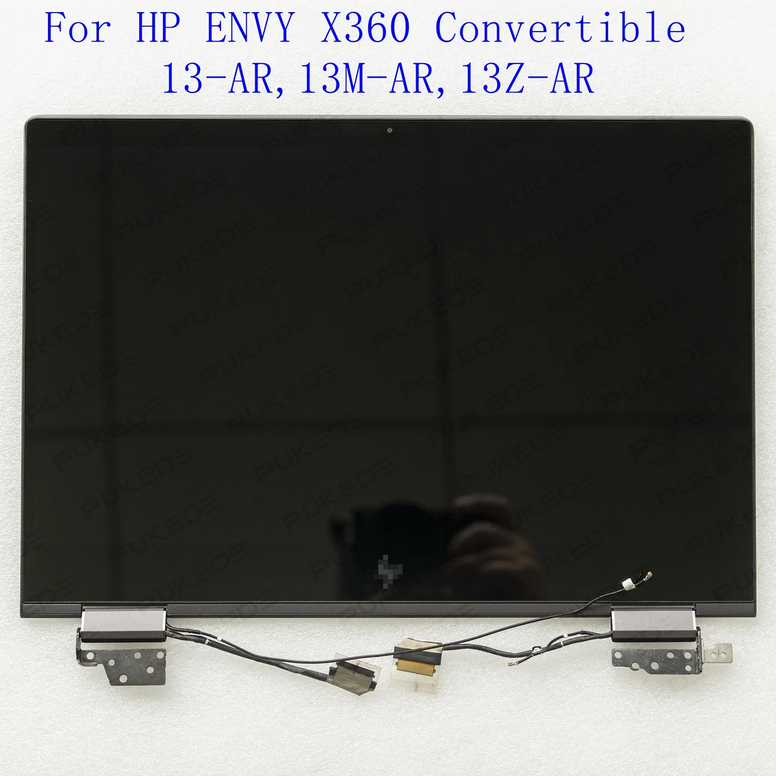 Фото Оригинальный 13,3 дюймовый экран для ноутбука HP Envy X360 13-AR 13Z-AR 13M-AR PC L53430-001, ЖК-дисплей с сенсорным экраном и дигитайзером в полной сборке №1