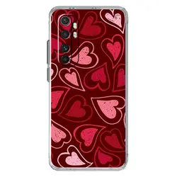 Colorful Love Heart Soft Clear Phone Case Cover for Xiaomi 13 Pro (B9)