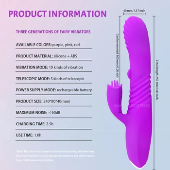 Sex Toys for Women Thrusting Dildo Vibrator Female Vagina Masturbators Clitoral Blowjob Stimulator Aldult Couples Sexy Machine 6