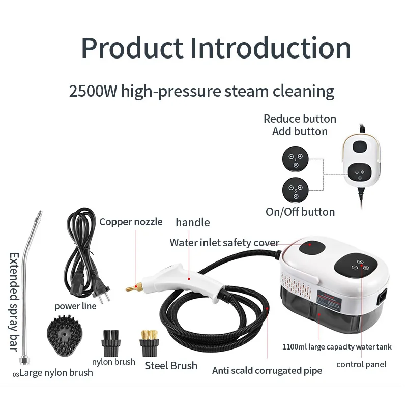 Multi functional steam cleaning machine Conditioning Kitchen Hood Home /Car  Multi functional steam cleaning machine 4
