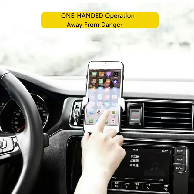 안전하고 편리한 운전을 위한 혁신적인 중력 자동차용 핸드폰 홀더