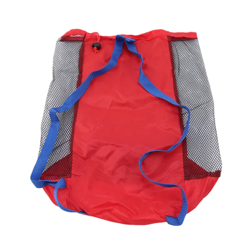 Beach Bag Foldable Portable Mesh Swimming Bag For Children Beach Toy Baskets Storage Bag Outdoor Swimming Waterproof Bags