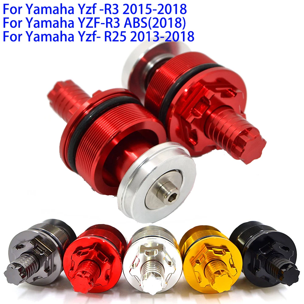 

Bjmoto для Yamaha Yzf R3 2015-2018 Yzf R25 2013-2018 мотоциклетная осветительная вилка ABS 2018 болты предварительной нагрузки крышка Мотокросс вилка гайка болт