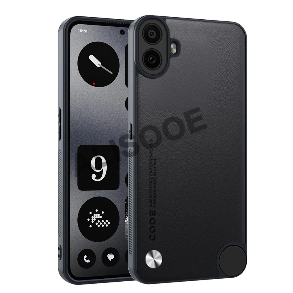Luxury Shockproof PU-Leather Fiber Texture Phone Case Cover