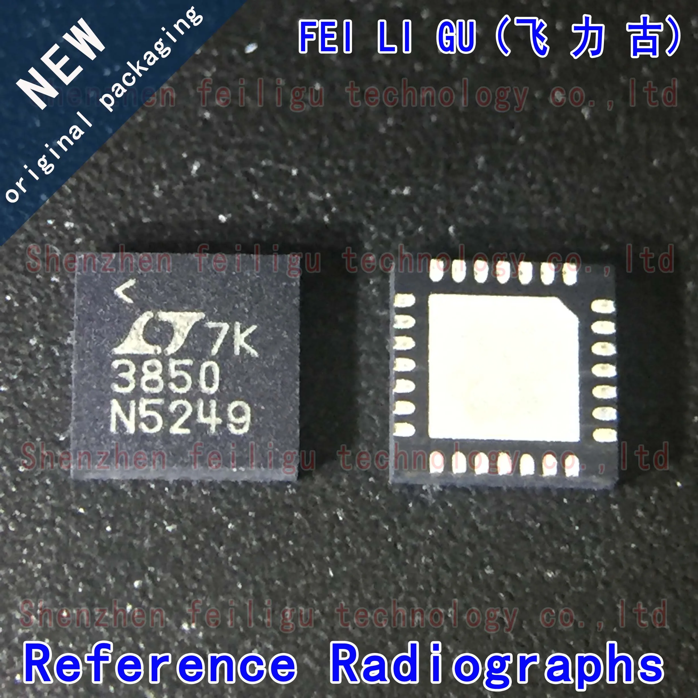 

1PCS 100% New Original LTC3850EUF#TRPBF LTC3850EUF LTC3850 Screen Printing:3850 Package: QFN28 Buck Regulator Chip