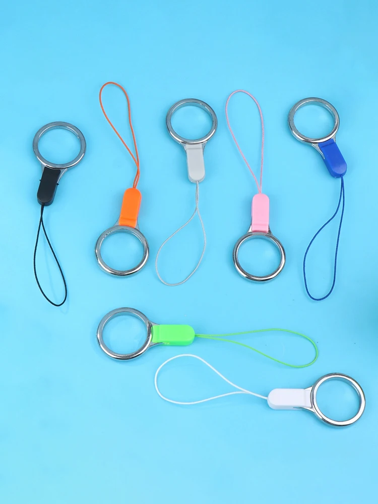 Set of 10 Multi-Purpose Lanyard Keychain Rings for Mobile Phones and Keys