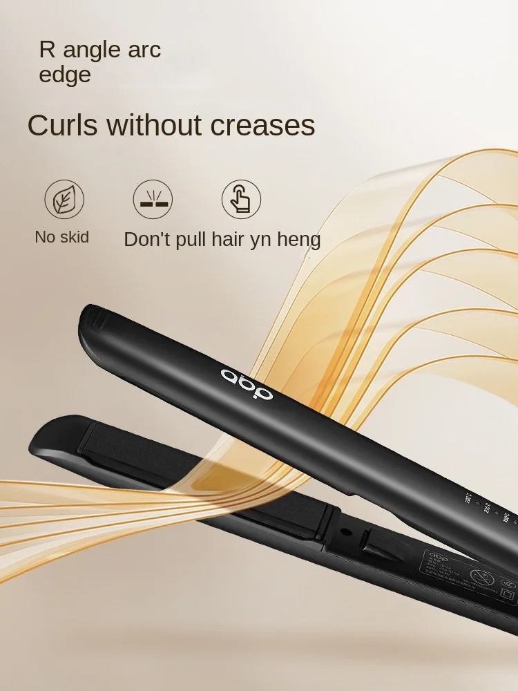 XL Hair Straightener Hair Curler Negative Ion Electric Hair Straightener Curly 3