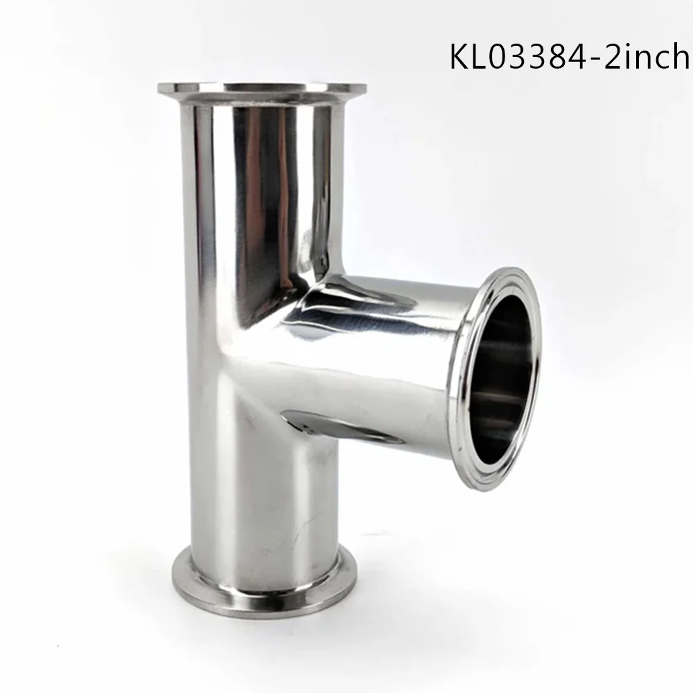 KegLand 2/1,5 Zoll Edelstahl Tri Clover Equal Tee Bier Home Brewing Zubehör – Detail 1